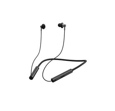 Soundtec By Porodo Environment Noise Cancellation Neckband, 14H Working Time, Control Buttons, Bluetooth 5.2, Siri Enabled - Black