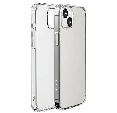 Levelo Clara Back Case, Bumper Protection iPhone 14 Plus Compatibility - Clear