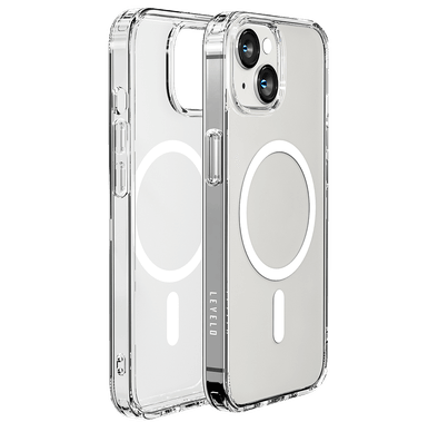 Levelo Magsafe Clara Back Case - iPhone 14 - Clear