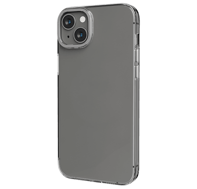 Levelo Sensa Clear Back Case - iPhone 14 Plus -  Clear/Silver