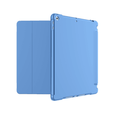 Green Lion Leather & TPU Folio iPad Case Compatible with iPad 10.9 ( 2020/2021 ) - Ice Blue