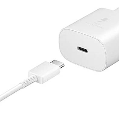 Samsung Travel Adapter 25W 2 Pin with USB Type-C to Type-C Cable