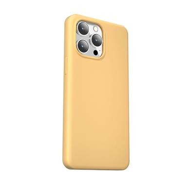 Green Lion 7 Series Case with Strong Magnetic Absorption Strip for iPhone 14 Pro Max - Yellow