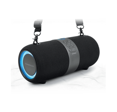 Powerology Cypher Portable Stereo Speaker - Black