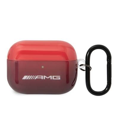 AMG حافظة شفافة Airpods Pro - أحمر