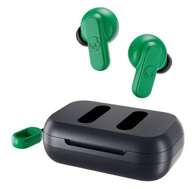 سماعات الأذن اللاسلكية Skullcandy Dime 2 Mini and Mighty True اللاسلكية مع تقنية البلاط المدمجة - أخضر