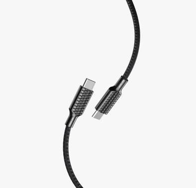 Green Lion Casablanca Type-C To Type-C Cable - Black