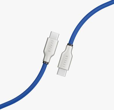 Levelo USB-C To USB-C 1.1m Cable - Blue