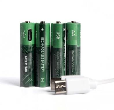 Green Lion Rechargable Battery AA