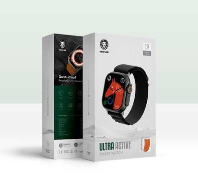 Green Lion Ultra Active Smart Watch - 49mm - Black