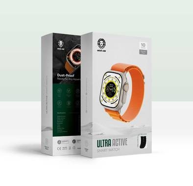 Green Lion Ultra Active Smart Watch - 49mm - Orange