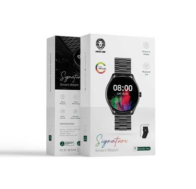 Green Lion Signature Smart Watch - Black