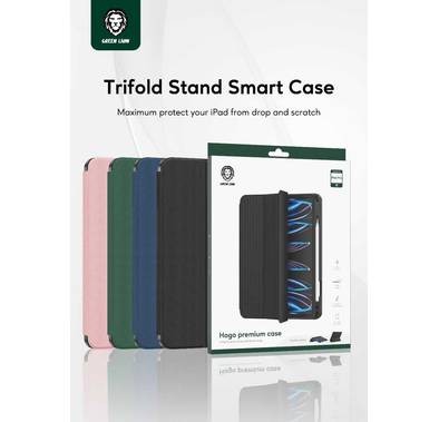 Green Lion Hogo Premium Case with Pencil Holder - iPad 10.2" - Blue