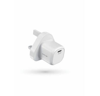 Green Lion Wall Charger UK | Fast Charging Adapter - White