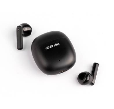 Green Lion Tribe Earbuds - Black