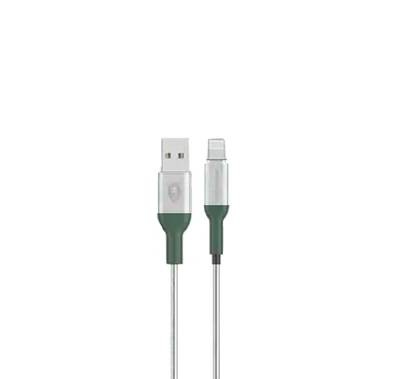 Green Lion USB-A to Lightning Cable - 1-Meter TPE Cable - White - 1M