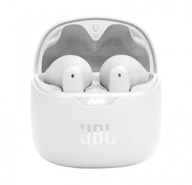 JBL TFLEX True Wireless Noise Cancelling Earbuds - White