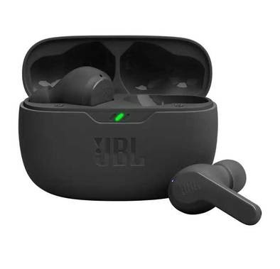 JBL Wave Beam True Wireless In-Ear Earbuds with Mic - Black