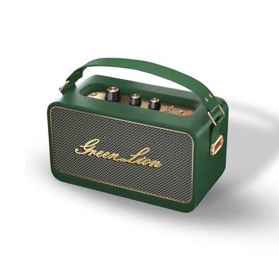 Green Lion Classic Stereo Speaker - Green