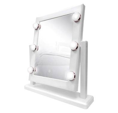 Green Lion Brightening 6 Led Makeup Mirror - White