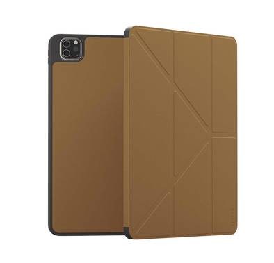 Levelo Elegante Hybrid Leather iPad Pro 11  Case - Brown