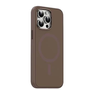 Green Lion iPhone 15 Pro For Duo Liquid Silicone Case - Brown