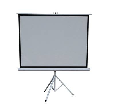 Green Lion 72" Portable Projection Screen With Tripod Stand - White