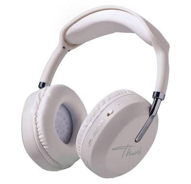 Pawa Thunk Overear Wireless Stereo Headphone HiFi Sound Quality - White