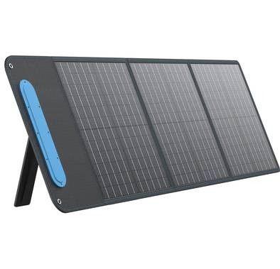 Powerology 60W Folding Design Portable Solar Panel, PD 45W, 24W QC 3.0 - Black