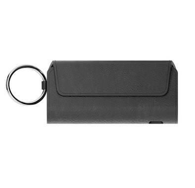 Levelo Neo Leather Case For IQOS Iluma 2023 With Terra Cigarette Compartment - Black