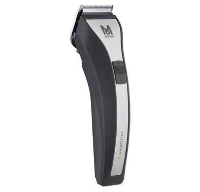 Moser Chrom2Style Professional Cord/Cordless Hair Clipper - Black / Silver