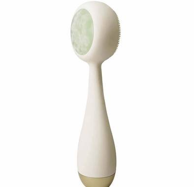 PMD Clean Pro Jade Smart Skin Cleansing Brush - Cream With Green Jade