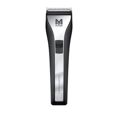 Moser Chrom2Style Blending Edition Professional Blending Hair Clipper - Black / Silver