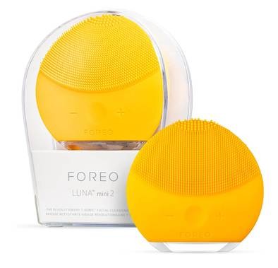 Foreo Luna Mini 2 Facial Cleansing Brush - Sunflower Yellow