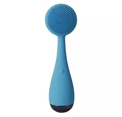 PMD Smart Antibacterial Waterproof Facial Cleansing Brush - Carolina Blue