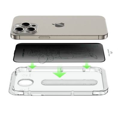 Green Lion Picasso 3D Glass With Alignment Tray - Clear - iPhone 14 Pro Max