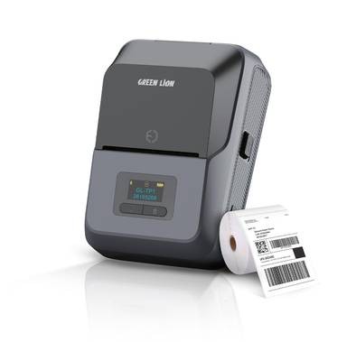 Green Lion Thermal Printer With 203 DPI Printing Resolution - Gray