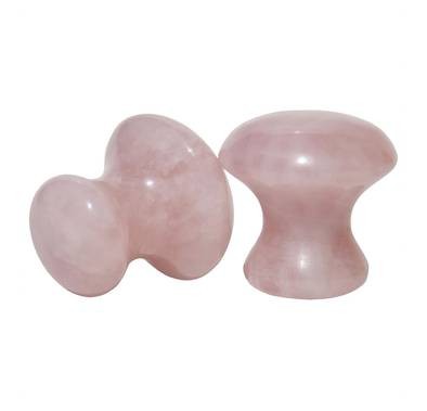 Salt By Hendrix Rose Quartz Magic Mushroom Soother Set - Rose Gold