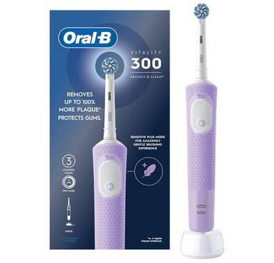 Oral-B Vitality D300 Electric Toothbrush - Lilac Purple