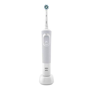 Oral-B Vitality-100 Cross Action Rechargeable Toothbrush - White