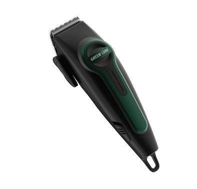 Green Lion Professional Stainless Steel Hair Clipper - Black