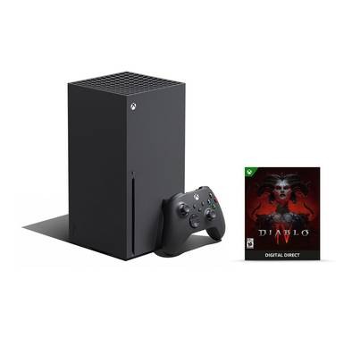 Microsoft Xbox Series X 1Tb Console - Diablo IV (Bundle) - Black