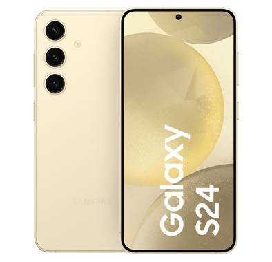 Samsung Galaxy S24 5G Smartphone 8GB/128GB/Dual Sim with eSIM - Amber Yellow