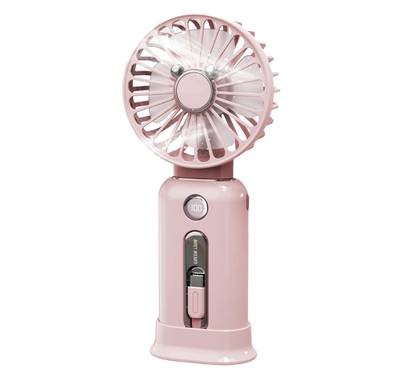 Green Lion WindMate Portable Fan & Powerbank - Pink