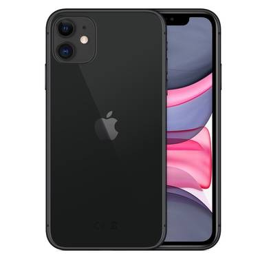 Apple iPhone 11 - 128GB - Single + eSIM - Black