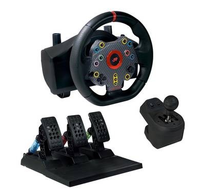 FR-TEC Grand Chelem Racing Wheel for PS4/ Xbox Series X/S Xbox 1 & PC - Black