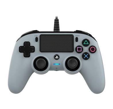 Nacon Wired Compact Controller for PS4 - Gray