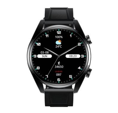 Porodo Nebula Smart Watch with Health Monitoring - Black - 1.43"