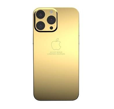 Mansa Design Custom iPhone 14 Pro - 256GB  - Full Gold