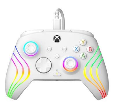 PDP Xbox Series X Afterglow Wired Controller - Wave White